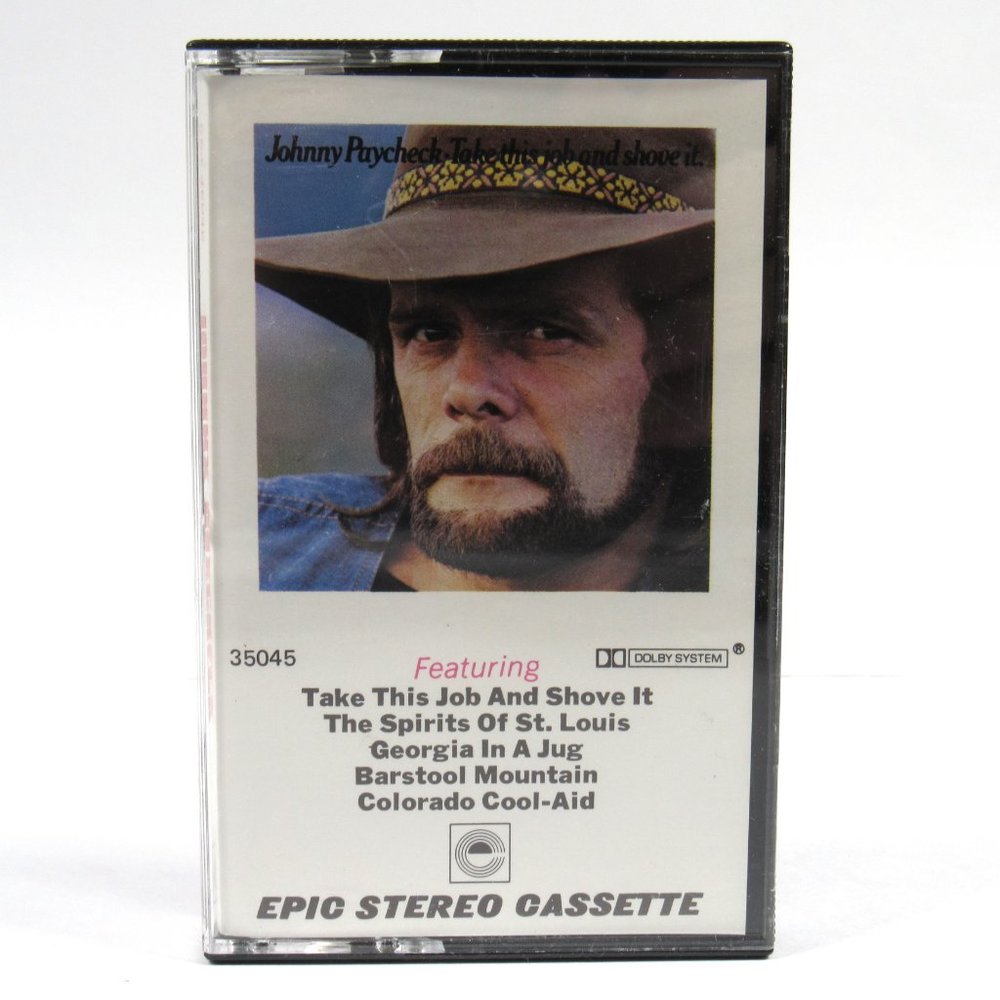 Johnny Paycheck-Take This Job... Cassette 1977